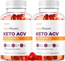 (2 Pack) Hızlı Ripped Keto ACV Gummies Desteği, Hızlı donanımlı DW Plus Apple Cider Vinegar Gummy Advanced Formula 1050MG, All Natural Gomitas Yorumlar, 120 Gummies for 2 Ay
