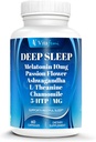 18-in-1 Melatonin10 mg , Doğal Deep Sleep Supplement for Yetişkinler, Non-Habit Form, Ashwagandha, L-Theanine, Magnezyum, Chamomile, 5-HTP, Non-GMOB