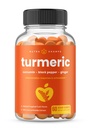 NutraChamps Turmeric Gummies for Yetişkinler & Kids with Ginger & Black Pepper Extract,% 95 Curcuminoids, Vegan Natural Curcumin Ortak Destek Tamam, Tumeric Gummy Supplements