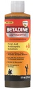 Betadine Antiseptic First Aid Solution, Povidone-iodine 10%, Enfeksiyon Koruma, Küçük Cuts'te Germs Öldürüyor ve Burns, No Sting Promise, No Alkol veya Hidrojen Peroksi, 8 FL OZ