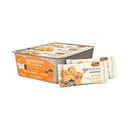 GoMacro MacroBar Organik Vegan Protein Barlar - Sunflower Butter + Chocolate (2.3 Ounce Bars, 12 Count