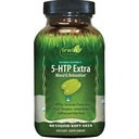 Irwin Naturals Double Potency 5-HTP Ekstra - 60 Sıvı Soft-Gels - Rahatlama ve Serotonin Production için - 30 Hizmet