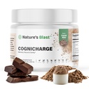 CogniCharge Brain Supplement - Brain Vitamins with Bacopa Monnieri Powder Extract for Memory Support with L-Tyrosine, Alpha GPC, GABA, Guarana - Bacopa Supplements