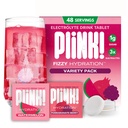 Plink! Fizzy Electrolyte Drink Tabletleri Daily Hydration - 48ct Electrolyte Tabletler + Sodyum, Pyum, Magnezyum, Low-Calorie, Low-Sugar Keto Electrolytes Toz Hydration Packets Water Flavoring