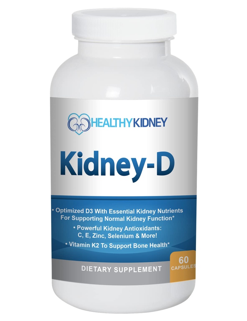 Kidney-D Kidney Supplement. D Kidney Desteği için Vitamind. D3 ve 7 Kidney Sağlık ve Daha Fazlası için Tasarlanan 7 Çocuk Vitamini ve Nutrients