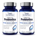 1MD Full Probiyotiks Platinum | Supports Digestive Health | Nourishing Prebiyotiks, 51 Milyar Canlı CFU, 11 Strains, Dairy-Free | 30 Sebze Kapsülleri (2-Pack)
