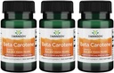 Swanson Beta-Carotene (Vitamin A) Skin Eye Immune System Health Antioksi Support 10000 Iu (3000 mcg) 100 Sgels (3 Pack)