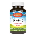 Carlson - NAC, N-Acetyl Cysteine, 500 mg, Liver Health, Immune Function, Antioksi, 120 Vegetarian Capsules