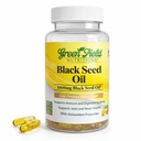 Greenfield Beslenmeleri - Halal Black Seed Oil (Nigella Sativa), Destek Immune System, Digestive System, and Commons Health, 90 Liquid Veggies Capsules Capsules