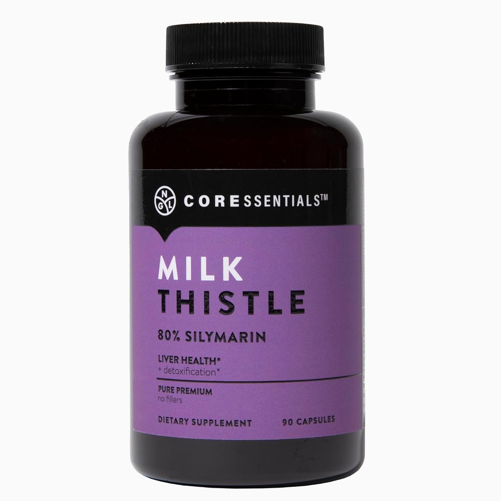 NGL Milk Butle Extract 1300 mg -% 80 Silymarin Standardized - Liver Support için 90 Capsules, 45 Hizmet