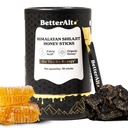 Daha iyi Alt Saf Himalaya Shilajit Organik Honey, Saffron | Enerji Boost & Immune Support için 30 Sticks, 85+ Trace Minerals, %75+ Fulvic Acid