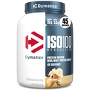 ISO100 Whey proteini Toz Isolate, Vanilla, 25g of protein, 3 Pound, 5.5g BCAAs, 120 Cal., Gluten Free, 1g Fat, 1g Sugar, 2g Carb (45 Hizmet)