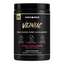 Erkeklik Veiniac Muscle Pump Activator Supplement Stimulant Free Pre-Workout with L-Citrulline, Betaine Anhidrus, & Ek AGMassTM, Arts Nitric Oksit*, Fruit Punch 20 Hizmetler