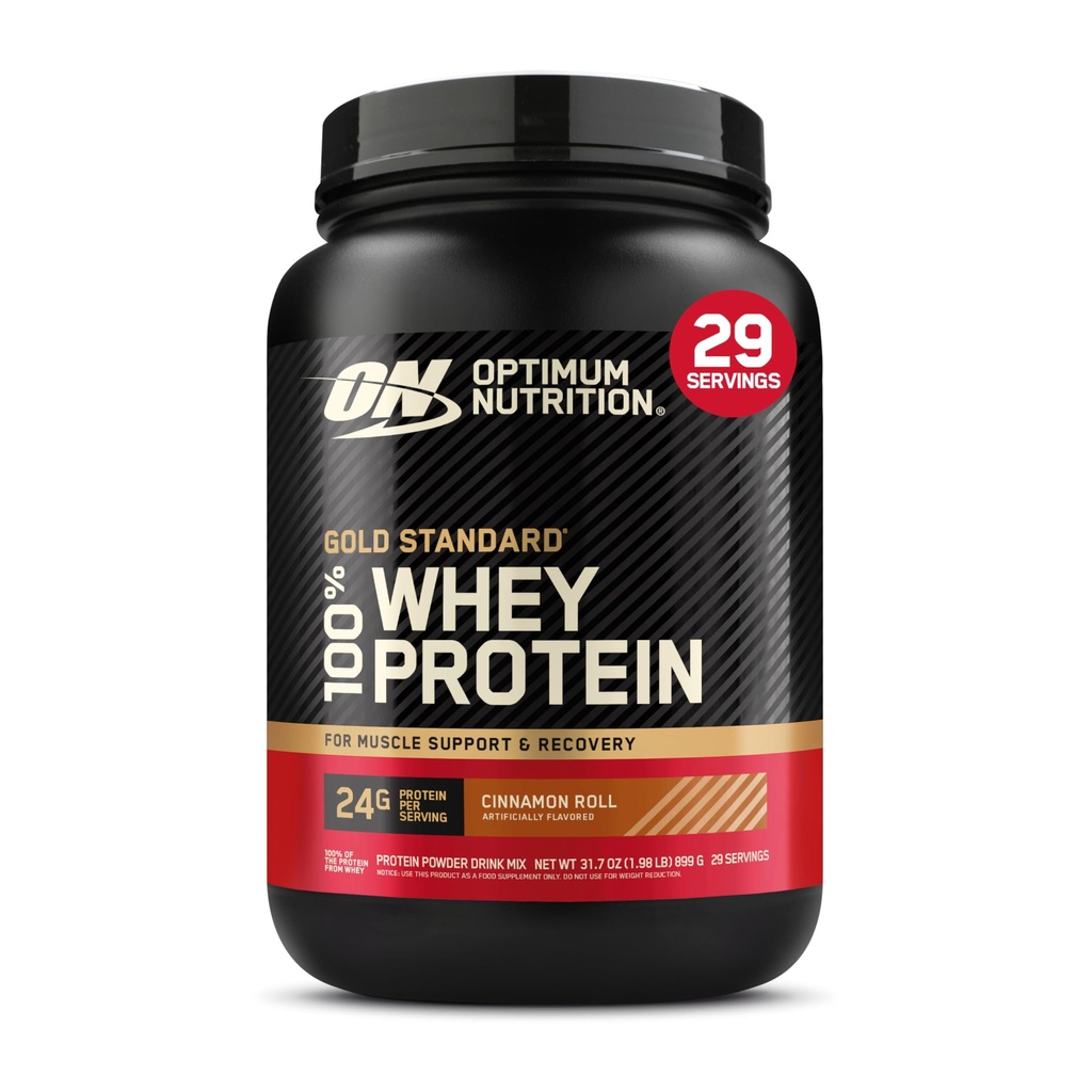 En İyi Beslenme Yeni Flavor Altın Standardı 100% Whey Protein Toz, Cinnamon Roll, 2 Pound (1.5 Mayıs Pazar)