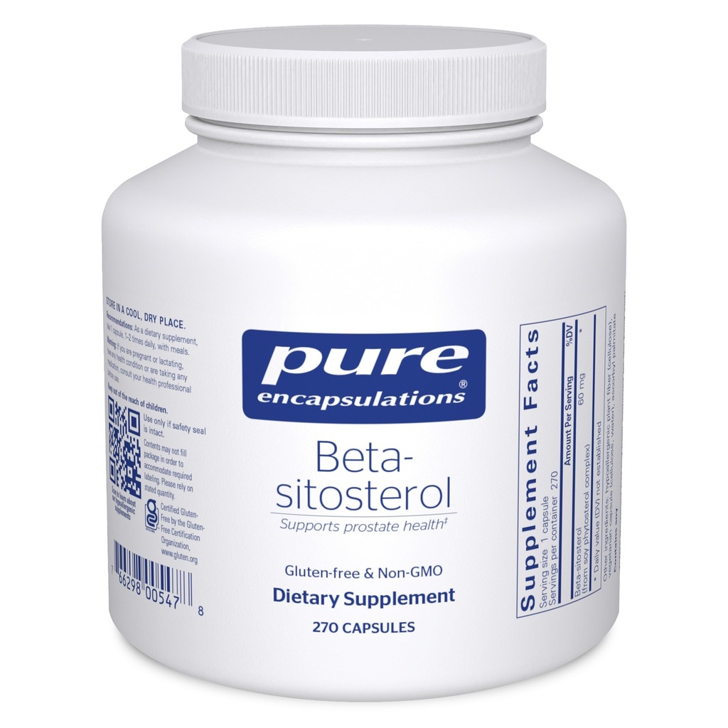 Saf Encapsulations Beta-Sitosterol | Urinary Flow ve Health için Tamam* | 270 Capsules