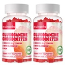 Nutravita Glucosamine Chondroitin Gummies with MSM & Elder Ekstra Güçlü - Ortak Destek, Antioksi Immune Support Supplement for Yetişkinler, Men & Women. 120 Strawberry Chews
