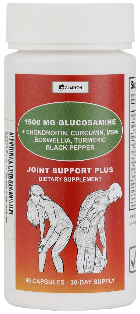 Glucosamine Chondroitin MSM Curcumin Turmeric Boswellia - Bone Back Diz Hand Flexability, Mobility için Ortak Destek Supplement. Kadınlar ve Erkekler için Ortak Sağlık Supplement. 90 Capsules