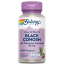 SOLARAY Black Cohosh Root Extract 80 mg | Bir Günlük Kadın Sağlığı ve Menopause Destek Tamam | Non-GMO, Vegan & Lab Doğrulandı | 30 VegCaps