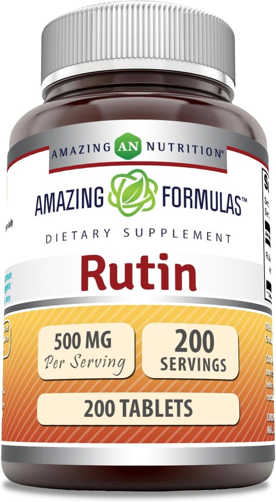 Şaşırtıcı Formulaler 500 mg 200 Tablet Tamam | Non-GMO | Gluten Free | Made in USA