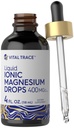 Carlyle Ionic Magnezyum Sıvı Kompleksi | 400 mg | 4 fl oz | Vejetaryen Drops | Non-GMO & Gluten Free Supplement | by Vital Trace