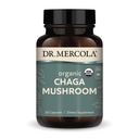 Dr. Mercola Organik Chaga Mushroom, 30 Hizmet (30 Tablet), Diyet Tamam, Sağlıklı Immune Function, Non-GMO, sertifikalı USDA Organik, NSF Contents Sertifikalı USDA Organik, NSF Contents