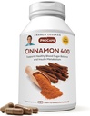 ANDREW LESSMAN Cinnamon 400 mg - 240 Capsules - Yüksek Potency, Standardized Extract. Katkı yok. Küçük Easy to Swallow Capsules
