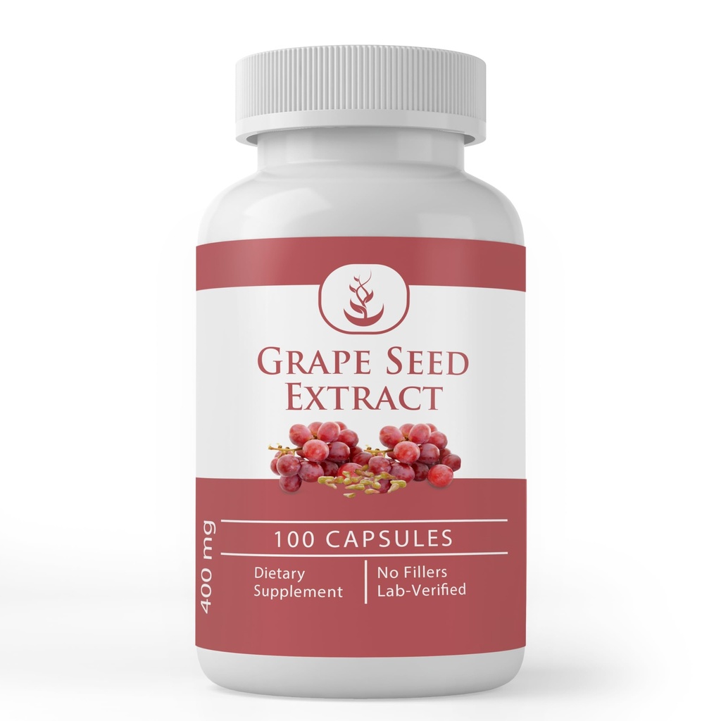 PURE ORIGINAL INGREDIENTS Grape Seed Extract, Always Pure, No Additives Or Fillers, Lab Verified
