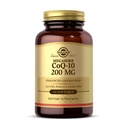 Solgar Megasorb CoQ-10 200 mg, 60 Softgels - Kalp ve Beyin Fonksiyonu - Coenzyme Q10 Supplement - Geliştirilmiş Aborpsorb, Dairy Free - 60 Hizmetler
