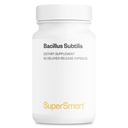 Supersmart - Bacillus günde 3 Milyar CFU (High Potency) - Spor Probiyotik Supplement | Non-GMO & Gluten Free - 60 DR Capsules
