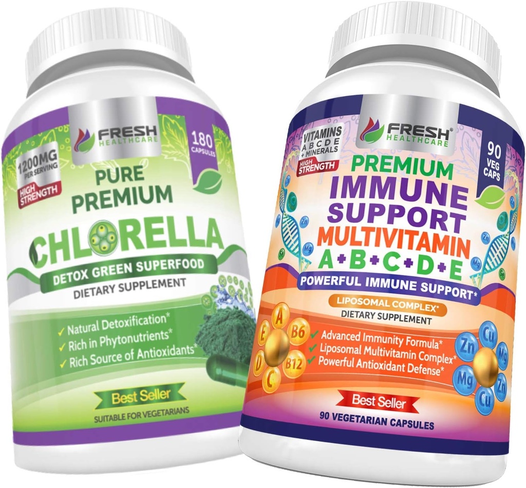 FRESH SACARE Chlorella ve Immune Support Multivitamin - Sche