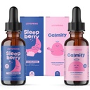 JoySpring Magnezyum Citrate Liquid & Magnezyum Glycinate ve Sleepberry Melatonin 1MG for Kids