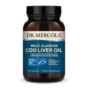 Dr. Mercola Cod Liver Oil, 1,300 mg Per Servis, 30 Hizmet (60 Capsules), Diyet Supplement, Destekler Beyin, Bone ve Ortak Sağlık, Non-GMO, MSC sertifikalı