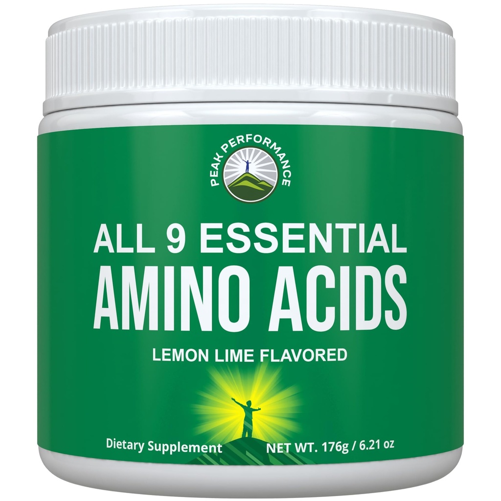 26 Klinik Çalışmalar ile tüm 9 Temel Amino Asits Toz. EAAs 32X Etkili BCAA / BCAAS Şubeli Zincir Yedekleri. Pre or Post Workout EAA Supplement for Energy and Muscle growth. Limon Lime