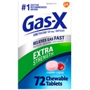 Gaz-X Ekstra Kuvvetli Gaz Yardım Tabletleri Simethicone 125 mg Bloating Relief, Cherry - 72 Kont