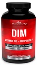 D3 Plus BioPerine ile Vitamin 250 mg - Diindolylmethane Menopause & Estrogen Support, Hormonlar Kadınlar ve Erkekler için Denge Desteği - 90 Vejetaryen Caps