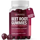 Arıt Root Gummies with COQ10 & Pomegranate - Erkekler ve Kadınlar için Nitrik Çimento Supplement - Endurance, Performans, Kurtarma - Vegan, Non-GMO, Gluten Free - Karma Berry Flavor, 30 Count