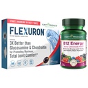 Saf Ürünler Flexuron Ortak Formula + B-12 Enerji Melt Flexuron (Krill Oil, Low Molecular Kilo Hyaluronic Acid, Astaxanthin) - B12 Enerji Melt (Methylcobalamin B12, D3, Biotin + Daha Fazla)