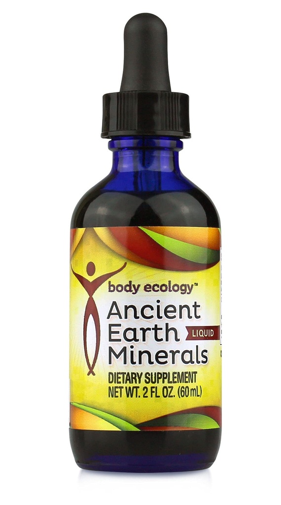 Body Ecology Ancient Earth Liquid Minerals | 100% Plant-Derived Trace Mineral Eksi | Immune Support için Hızlı Nisorbing Electrolyte Çözüm | 60 Hizmetler (2 f oz)