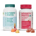 SmartyPants Prenatal Multivitamins and Probiyotik Immunity Sche: Omega 3 Fish Oil (EPA/DHA), Biotin, Metilfolate, D3, C, Digestive & Immune Support Supplement (30 Day Supply)