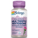 SOLARAY Milk Butle Phytosome with Artichoke, Dandelion, and Ginger - Süt Butle Extract Supplying% 15 Silybin - Liver Supplement - 60-Day Garanti, Lab Doğrulandı - 60 Hizmet, 60 VegCaps