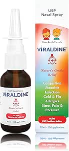 % 0.5 Povidone-Iodine Nasal Spray, Hızlı Yardım Formula, Günlük Yoğunluğu, 100 Uygulama, 30 ml