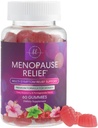 Kadınlar için Menopause Supplements - Tamam Natural Mild Hot Flashes & Night Sweats Support, Multi Fayda Menopause Relief Gummy, Support for Balance & Energy, Gluten-Free & Non-GMO - 60 Gummies
