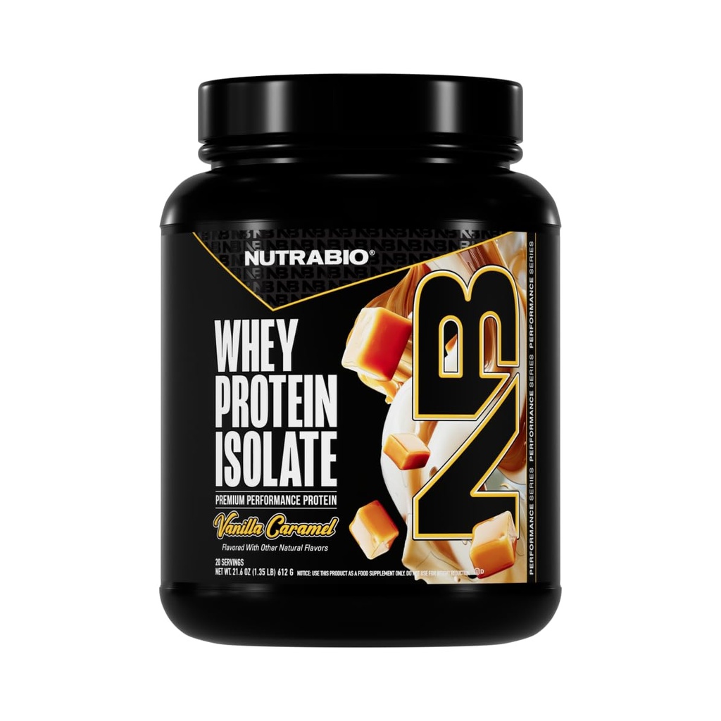 NutraBio 100% Whey proteini, Protein Tozu, Tamamlanan 25g Protein, Non-GMO, Soy & Gluten Free, Low Carb, Low Calorie Whey Protein Tozu, Vanilla Caramel, 2 L