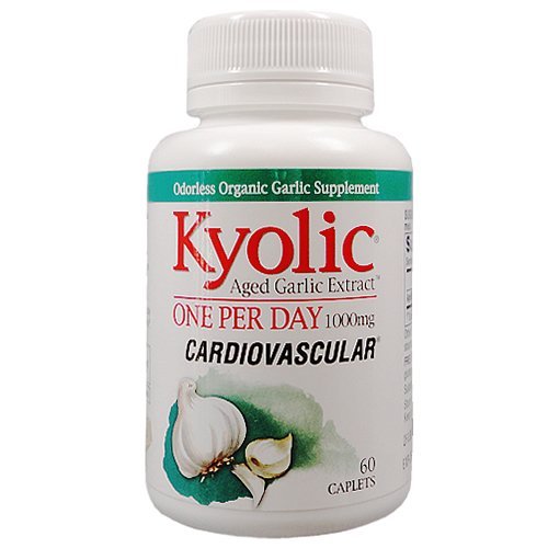 Kyolic Aged, One Per Day, 60 Caplets, 1000 mg, Wakunaga