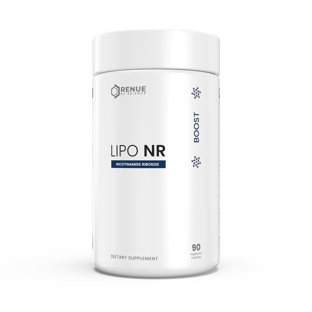 RENUE by Science Nicotinamid Riboside | High Strength Liposomal NAD Supplement | 90 Nicotinamid Capsules - 300 mg Nicotinamid Riboside in the USA Third-Party Tested in the USA Third-Party Tested