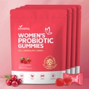 VivoNu Viginal Probiotic for Women, Women Probiotic Gummies, Feminine Balance Gummies, Cranberry Probiotics for Woman Vaginigal Health, Yeast Ph Balance| 60 Gummies