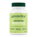 Greens First Probiotics - 20 Billion CFU of Beneficial Bacteria - FOS Soluble Fiber - Supports Gut, Digestive Health, and Skin Appearance - 30 Servings/Capsules