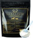 Köpekler ve Kediler için Canlı Destek Supplement - Detoxing ve Yardımlar Kidney, Liver & Skin Function - Cat Liver Support - Milk Thistle + Lysine + Choline Bitartrate + Methionine – 200g