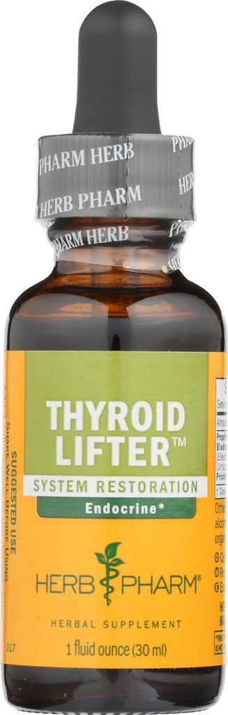 Herb Pharm Yourroid Lifter Liquid Herbal Formula For Endocrine System Support - 1 Ounce