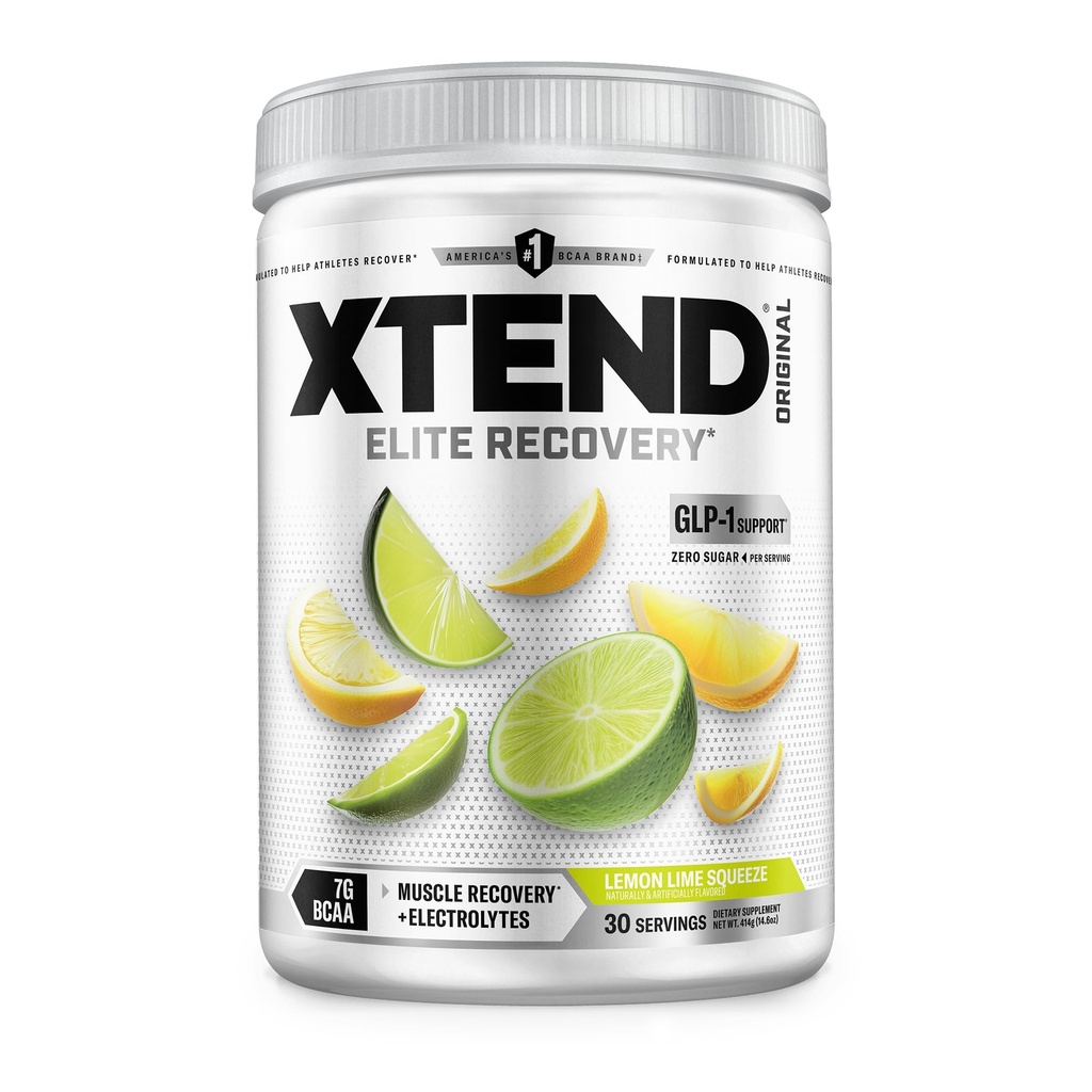 Xtend XTEND Original BCAA Toz 7g BCAA ve 2.5g L-Glutamine, Sugar Free Post Workout Muscle Recovery Drink with replicas for Men & Women, 30 Servisler